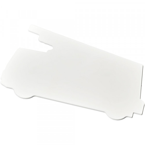 Walker 15 cm Plastiklineal in Form eines Feuerwehrautos