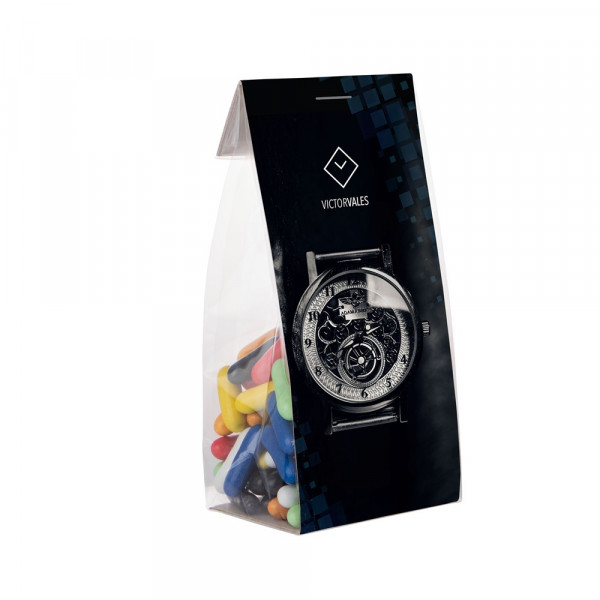 Mini Tüte mit Karte, mit 150 Gramm Süssigkeiten