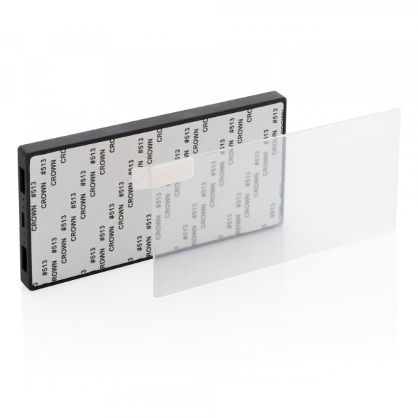 5.000 mAh Powerbank mit Sicherheitsglas