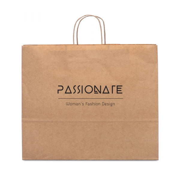KIRA. Tragetasche aus Kraftpapier