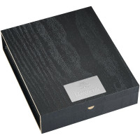 Schwarz, silber