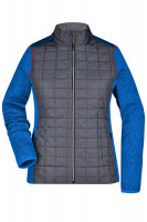 Royal-melange/anthracite-melange (ca. Pantone 301C/432C)