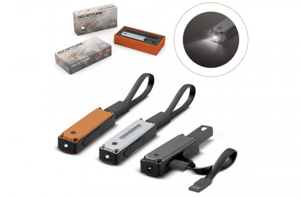Abenteuer-Powerbank 3 in 1, 900mAh