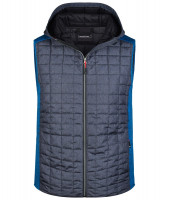 Royal-melange/anthracite-melange (ca. Pantone 301C/432C)