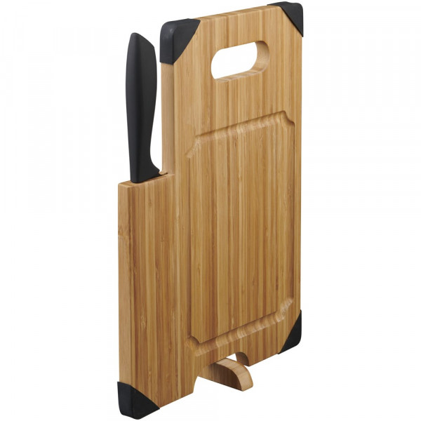Avery Bambus-Schneidebrett mit Messer