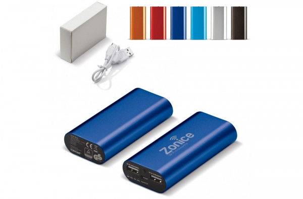 Powerbank Double 4400mAh TÜV/GS