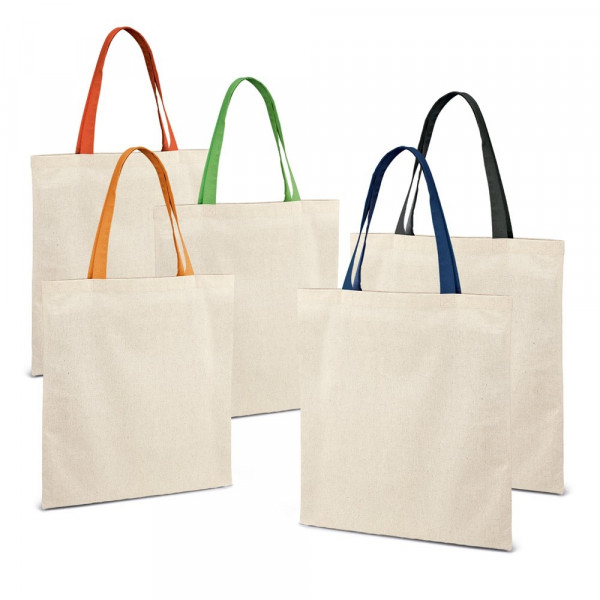 KOLONAKI. Tragetasche aus 100% Baumwolle