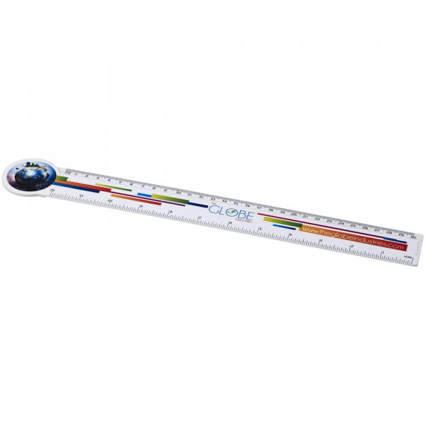 Loki 30 cm kreisförmiges Kunststofflineal