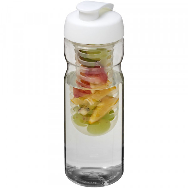 H2O Base® 650 ml Sportflasche mit Klappdeckel und Infusor
