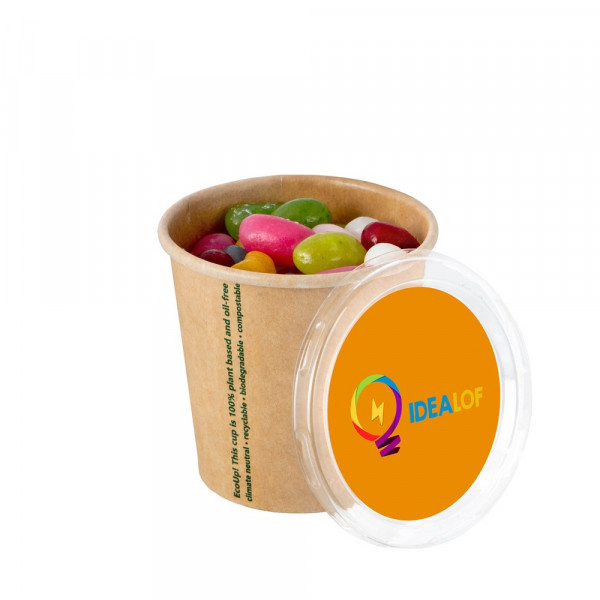 Ungebleichter Karton Becher