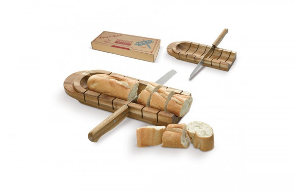 Brotbrett mit Messer