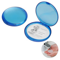 gefrostet blau