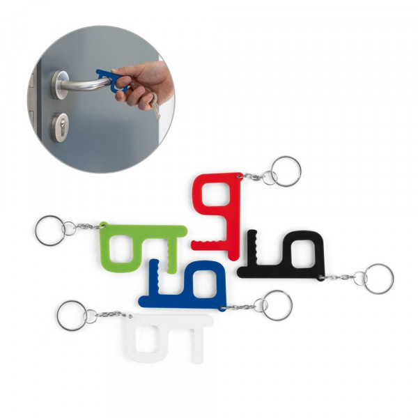 HANDY SAFE. Multifunktions-Schlüsselanhänger mit antibakterieller Behandlung
