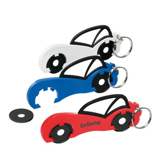 Chiphalter mit zwei 1€-Chips 