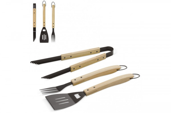 Grillset, Holzoptik