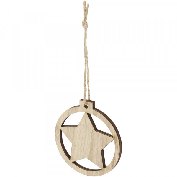 Natall Baumschmuck Holzstern
