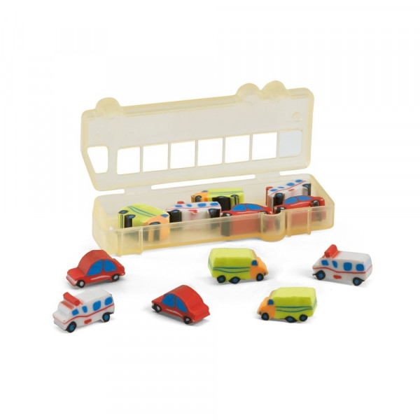 CAR. Radiergummi Set