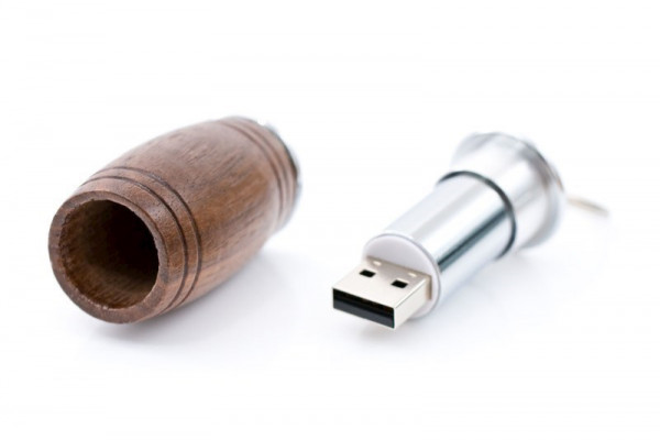 USB Stick Holzfass 1 GB