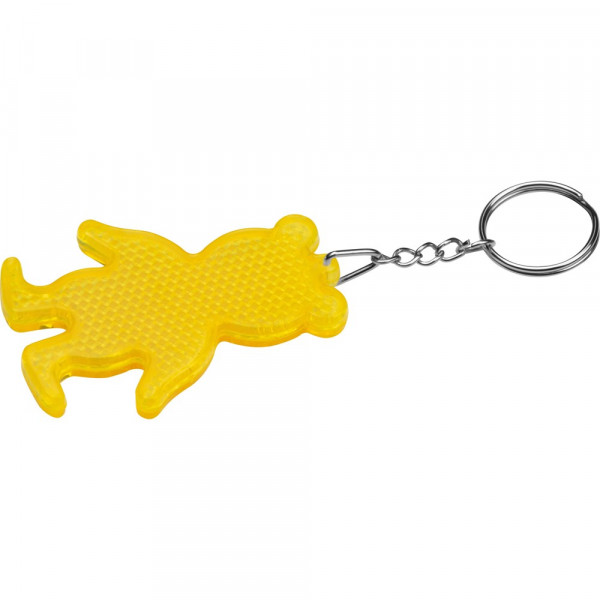 Reflektierender Schlüsselanhänger Bär