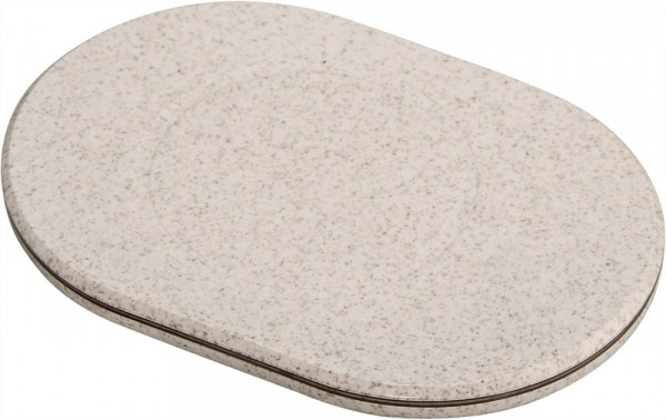 Ökologischer Wireless Charger aus 50% Weizenstroh für induktives Laden mit 5 Watt