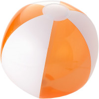 transparent orange, weiss