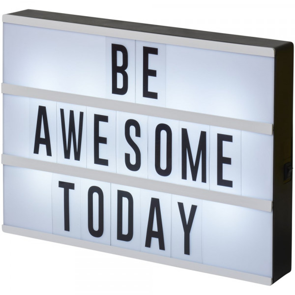 Cinema dekorativer Leuchtkasten, groß