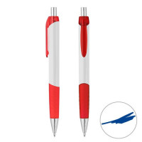 weiß/rot-transparent