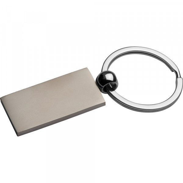 Metall-Schlüsselanhänger, rechteckig