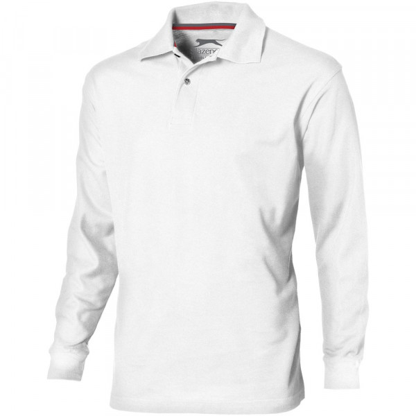 Point langärmliges Poloshirt für Herren