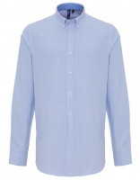 White, Oxford Blue (ca. Pantone 7453)