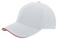 Weiss (WHITE/PMS 2768c) / rot