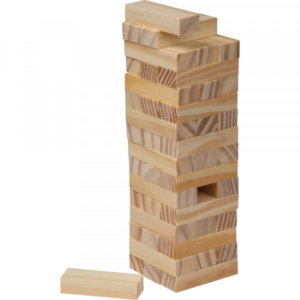 Stapel-Geschicklichkeitsspiel aus Holz