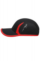 Black/red (ca. Pantone BlackC/200C)