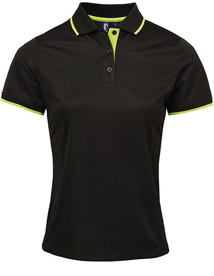Premier Workwear - Ladies` Contrast Coolchecker® Polo