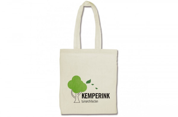 Umhängetasche Baumwolle lange Griffe 105g/m²