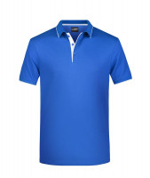 Royal/white (ca. Pantone 286C/white)