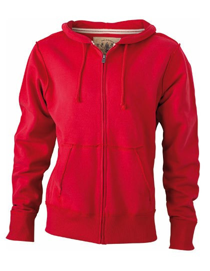 James+Nicholson Men`s Vintage Hoody Jacket