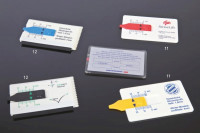 blau und transparent