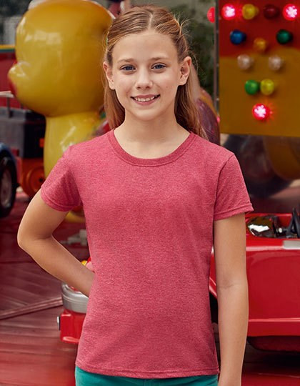 Fruit of the Loom Girls Valueweight T