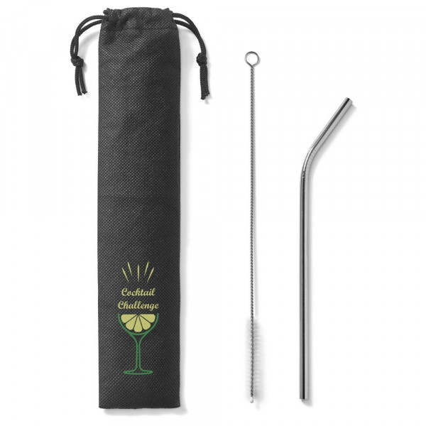 COCKTAIL. Wiederverwendbarer Strohhalm aus Edelstahl