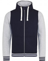 Oxford Navy, Heather Grey