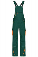 Dark-green/orange (ca. Pantone 343C/1575C)