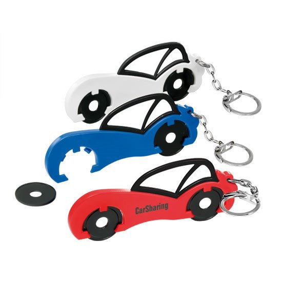 Chiphalter mit zwei 1€-Chips