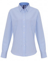 White, Oxford Blue (ca. Pantone 7453)