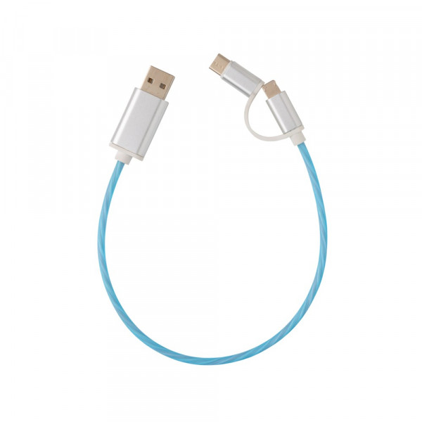 3-in-1 leuchtendes Kabel