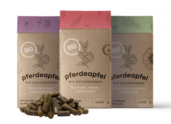 Pferdeapfel Bio - Faltschachtel
