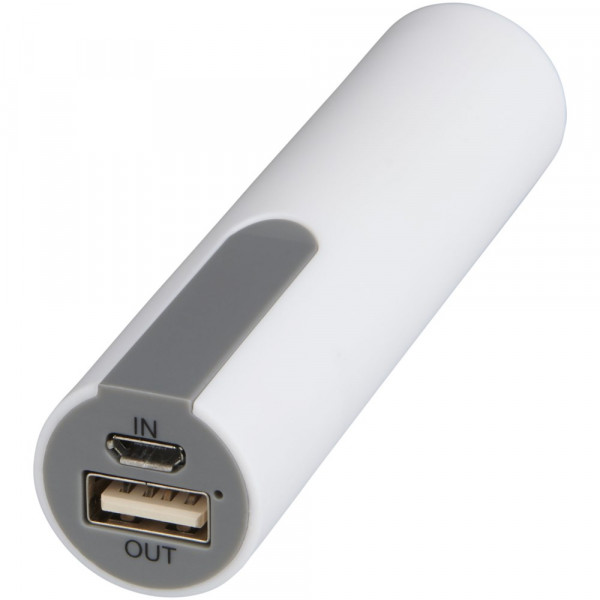 Jinn 2200 mAh Powerbank mit gummierter Oberfläche