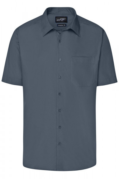 Men's Business Shirt Short-Sleeved