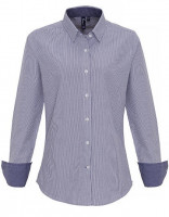 White, Navy (ca. Pantone 2380)