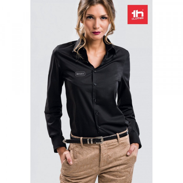 THC PARIS WOMEN. Damen Popelin Bluse